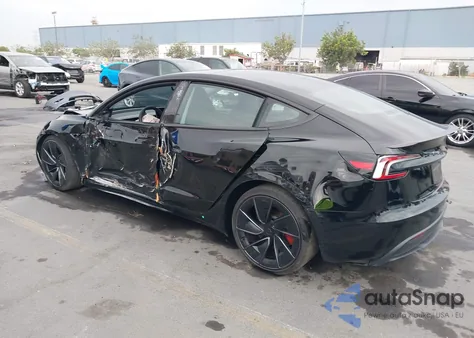 2024 Tesla Model 3 из США, поврежденный, VIN 5YJ3E1ET3RF807280